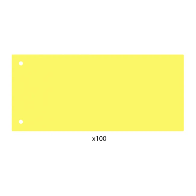 Separatoare, PP, 160 microni, galbene, 105x240 mm, 100 bucati/set BPTCPY3081105