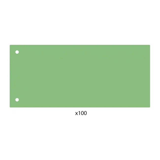 Separatoare, PP, 160 microni, verzi, 105x240 mm, 100 bucati/set BPTCPY3081104
