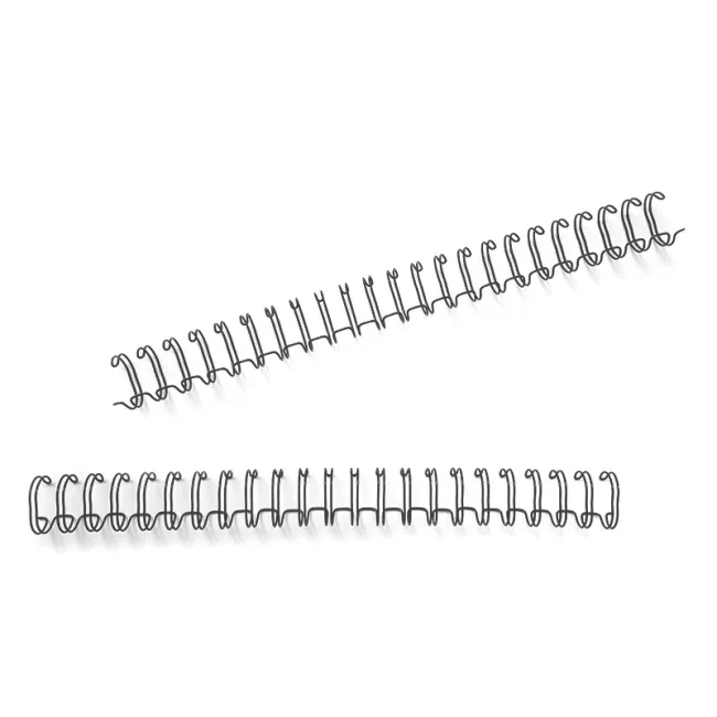Spire metalice pentru indosariere, 15.9 mm, pas 2:1, negre, 50 buc/cutie BPTCCS101725
