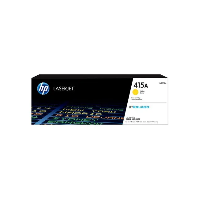 Toner original HP nr 415A W2032A, 2100 pagini, galben BPTCHP828003