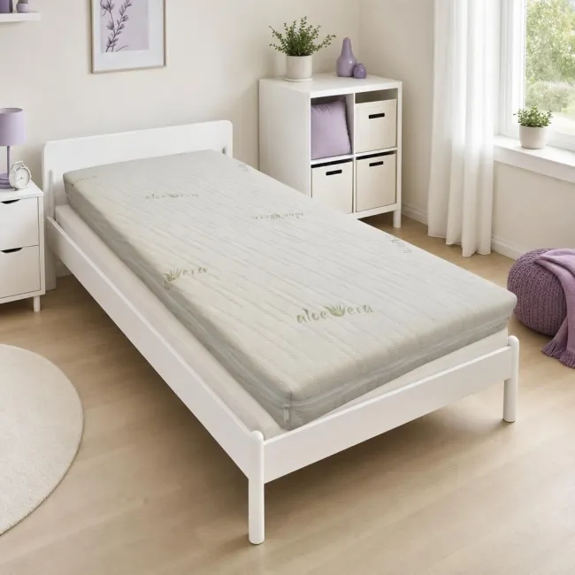 Saltea SafeNest HR Deluxe 180/60/12 cm pentru paturi, cu husa Jacquard Deluxe - ASC6427968021740