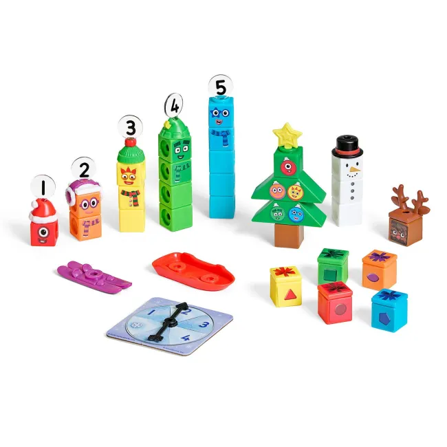 Calendar cu surprize numberblocks&reg; mathlink&reg; - magia craciunului