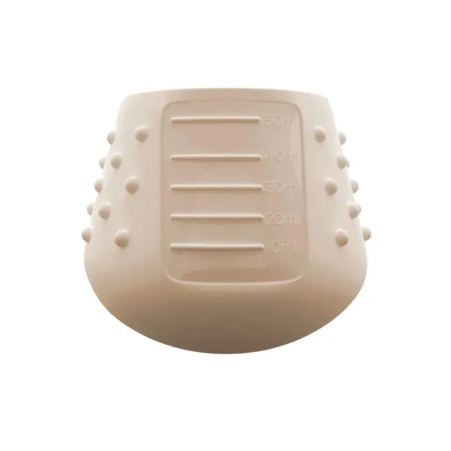 Canita din silicon - sand/roz