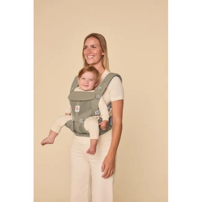 Marsupiu Ergobaby, Omni 360, Mesh , Soft Olive TNABCS360MSFTOLV