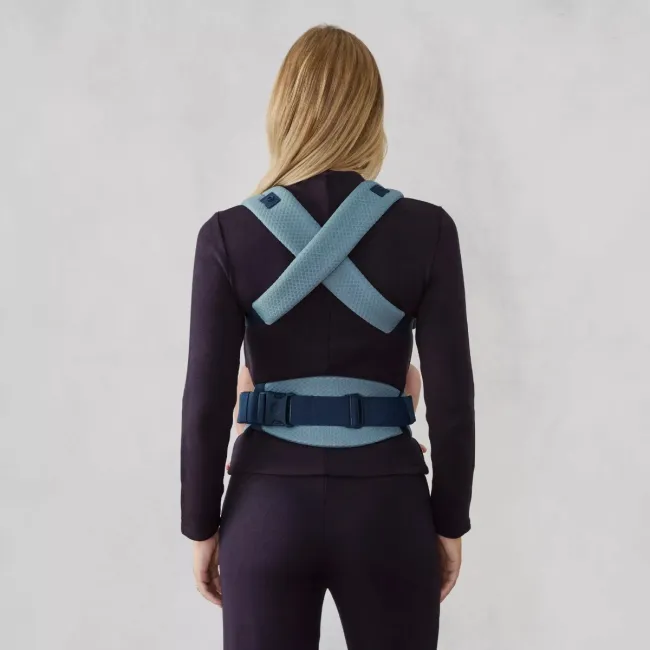 Marsupiu Omni Lite Mesh, Ergobaby, Slate Blue TNABCOLTESLTBLU
