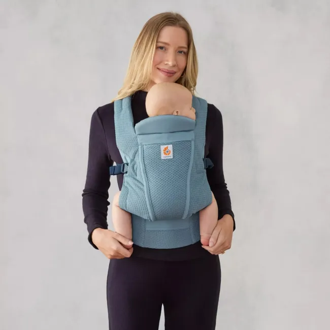 Marsupiu Omni Lite Mesh, Ergobaby, Slate Blue TNABCOLTESLTBLU