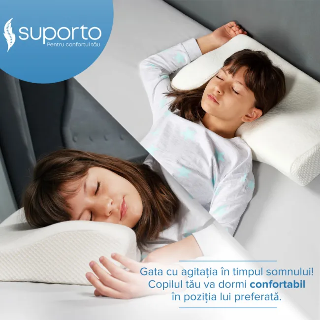 Perna pentru Copii si Adolescenti 10-16 ani, Ortopedica si Hipoalergenica - Suporto SPTPDCAC00