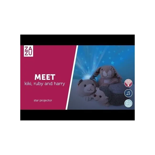 Proiector sau Lampa de Veghe Muzicala Iepurasul Ruby TNAZA-RUBY-01