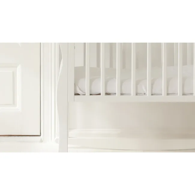 Talpi Leagan Pentru Mini Patut Noble Crib, Alb Pjbc8258
