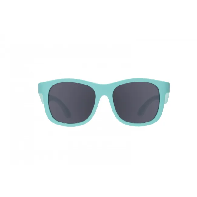Babiators, Ochelari de soare pentru copii ultraflexibili, Classic Navigator: Turquoise Tide   Lentile fumurii