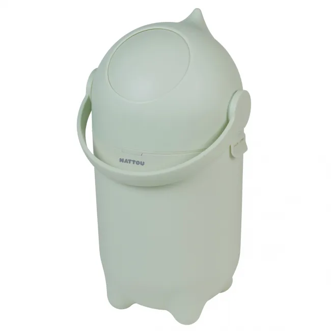Cos pentru scutece Nattou Dropy, alb, 27 cm