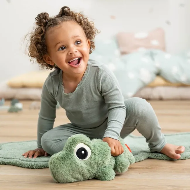 Jucarie de plus Done by Deer Cuddle Bestie Croco Verde 28 cm