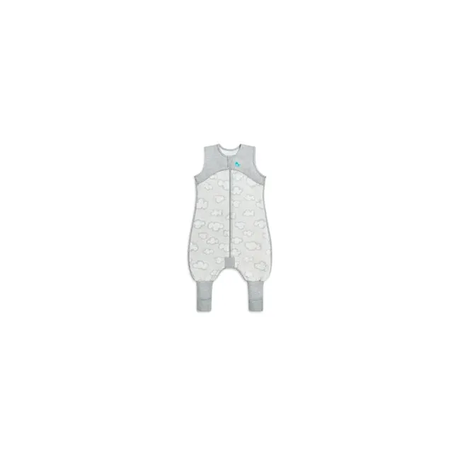 Love to Dream, sac de dormit cu picioruse si maneca scurta, 0.2 TOG, 12-24  Luni, Grey