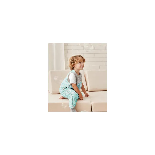 Love to Dream, sac de dormit cu picioruse si maneca scurta, 0.2 TOG, 24-36 Luni, Turquoise