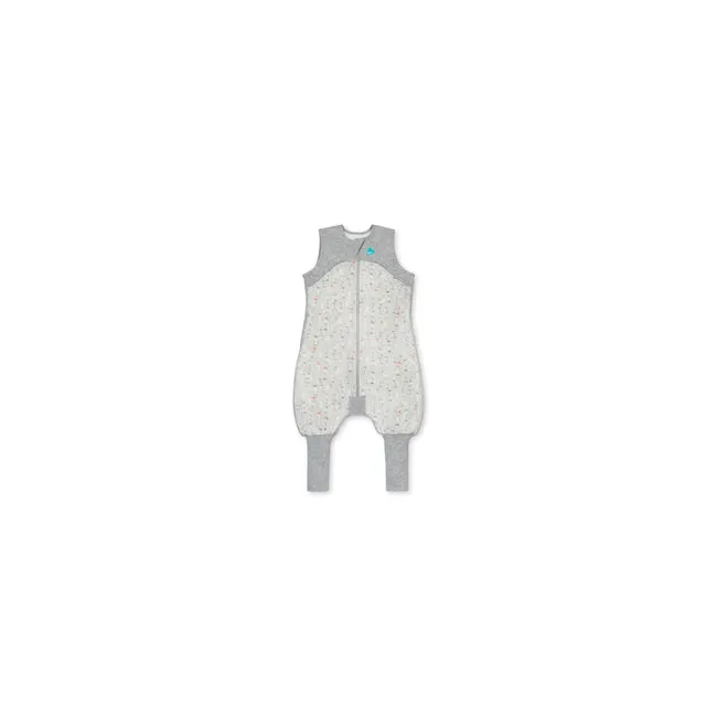 Love to Dream, sac de dormit cu picioruse si maneca scurta, 0.2 TOG, 3 ani, Grey