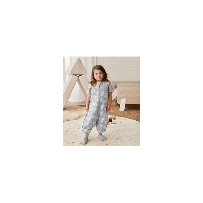 Love to Dream, sac de dormit cu picioruse si maneca scurta, 1 TOG, 4 Ani, Grey