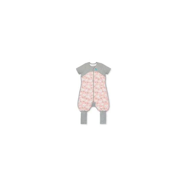 Love to Dream, sac de dormit cu picioruse si maneca scurta, 1 TOG, 4 Ani, Rosa