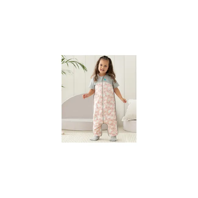 Love to Dream, sac de dormit cu picioruse si maneca scurta, 1 TOG, 4 Ani, Rosa