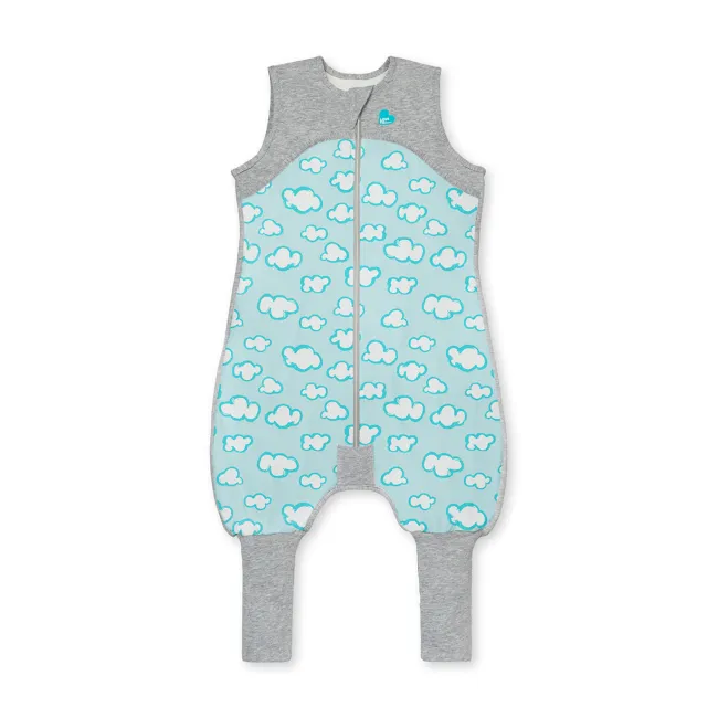 Love to Dream, sac de dormit cu picioruse si maneca scurta,0. 2 TOG, 4 Ani, Turquoise- Love to Dream