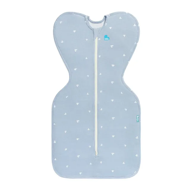Love to Dream sac de dormit pentru infasat Swaddle Up, Mist Blue,  S, 3.5-6kg, 1 TOG