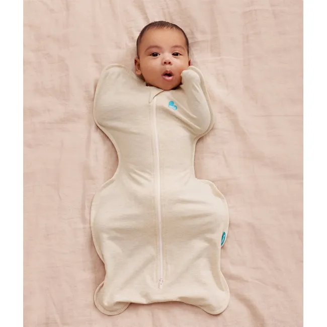 Love to Dream sac de dormit pentru infasat Swaddle Up, Mist Blue,  S, 3.5-6kg, 1 TOG