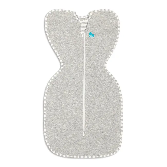 Love to Dream sac de dormit pentru infasat Swaddle Up, gri, S, 3.5-6kg,  1 TOG