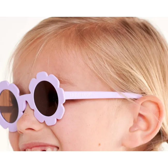 Ochelari de soare copii, ultraflexibili,  Babiators, Irresistible Iris, lentile fumurii, 0-2 ani