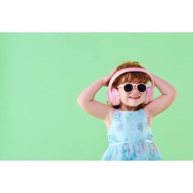 Ochelari de soare copii, ultraflexibili,  Babiators, Ballerina Pink, lentile amber, 3-5 ani