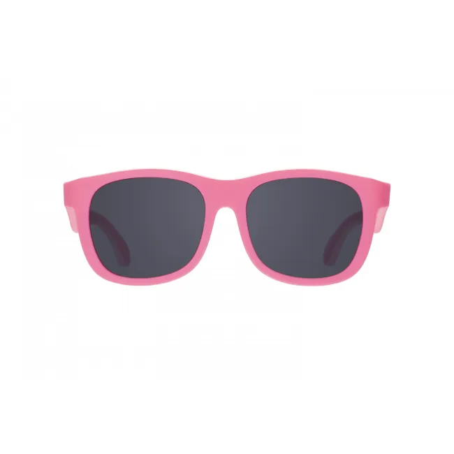 Ochelari de soare copii, ultraflexibili,  Babiators, Think Pink, lentile fumurii, 0-2 ani