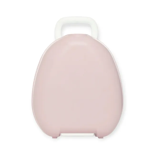 Olita portabila cu capac si maner My Carry Potty, Roz pal