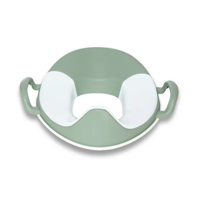 Reductor cu manere pentru toaleta, My Trainer Seat, Dragon roz