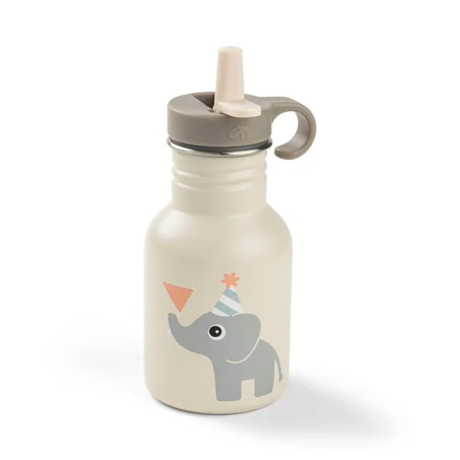 Sticla din inox pentru copii Done by Deer Celebration Sand 350 ml