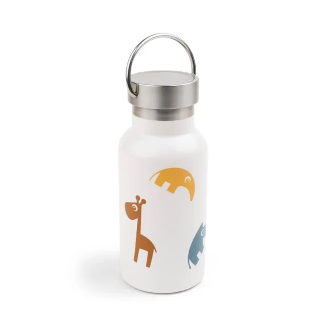 Sticla termos din inox pentru copii Done by Deer Deer Friends Multicolor 350 ml