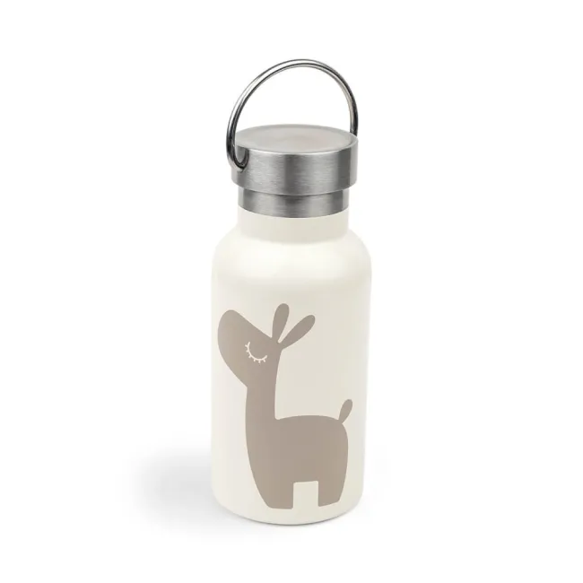 Sticla termos din inox pentru copii Done by Deer Lalee Bej 350 ml