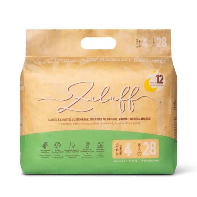 Zuluff chilotei din bambus,  Marimea 4, 10-15 kg, 28 buc
