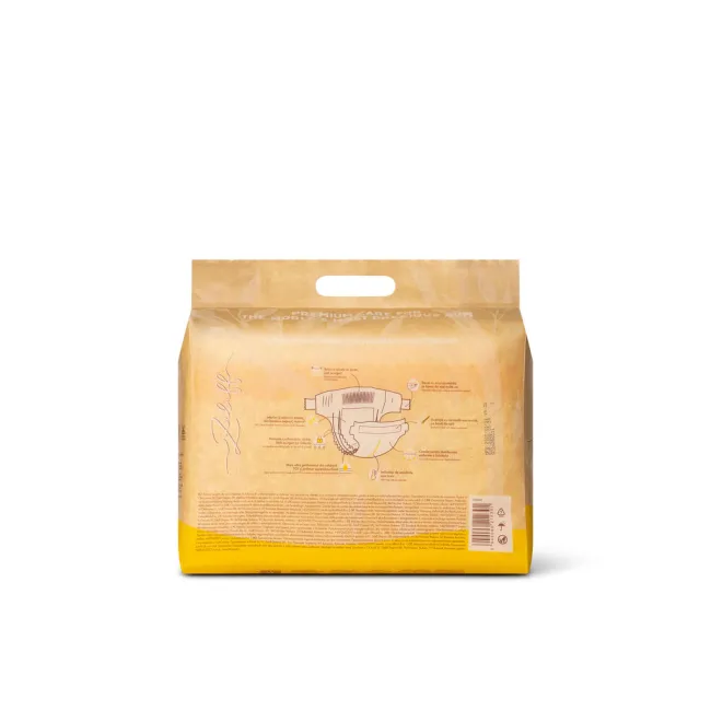 Zuluff scutece din bambus,  Marimea 1 , 2-5 kg, 40 buc