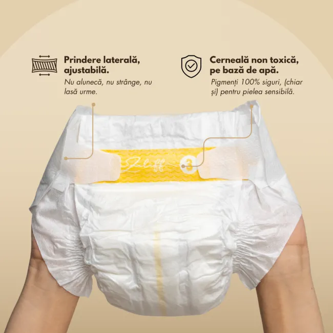 Scutece din bambus - Zuluff Marimea 2 , 3-8 kg
