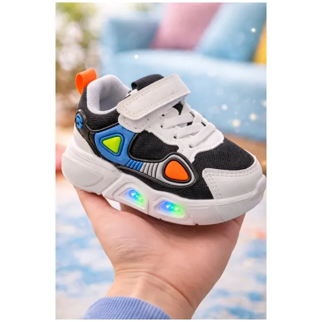 Adidasi cu luminite pentru baieti cool style adt-56-r
