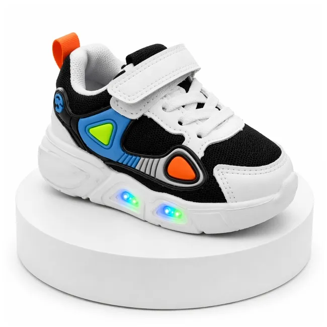 Adidasi cu luminite pentru baieti cool style adt-56-r