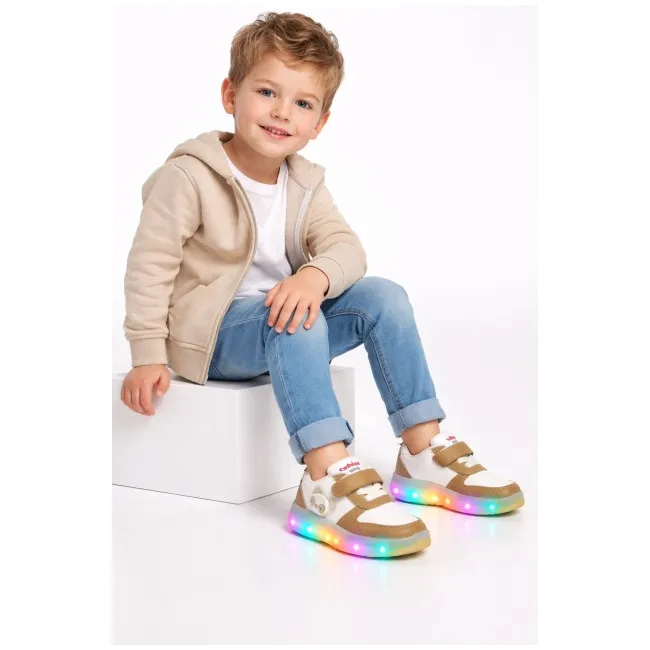 Adidasi cu luminite pentru baieti ursuletul panda adt-52-r