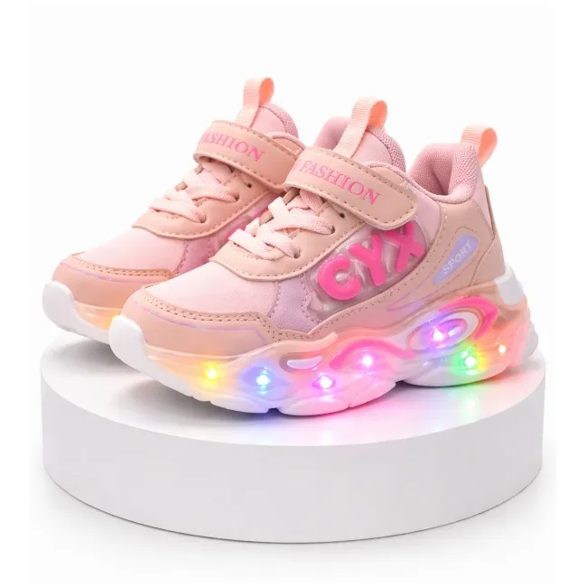 Adidasi cu luminite pentru fetite cyx adt-19-1