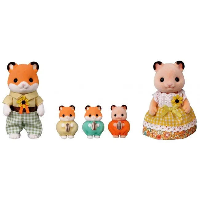Figurine sylvanian families-familia hamsterilor sf5856