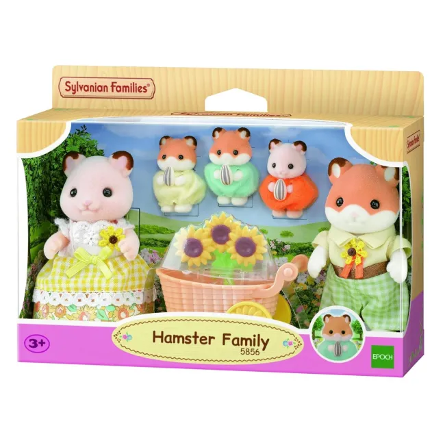 Figurine sylvanian families-familia hamsterilor sf5856