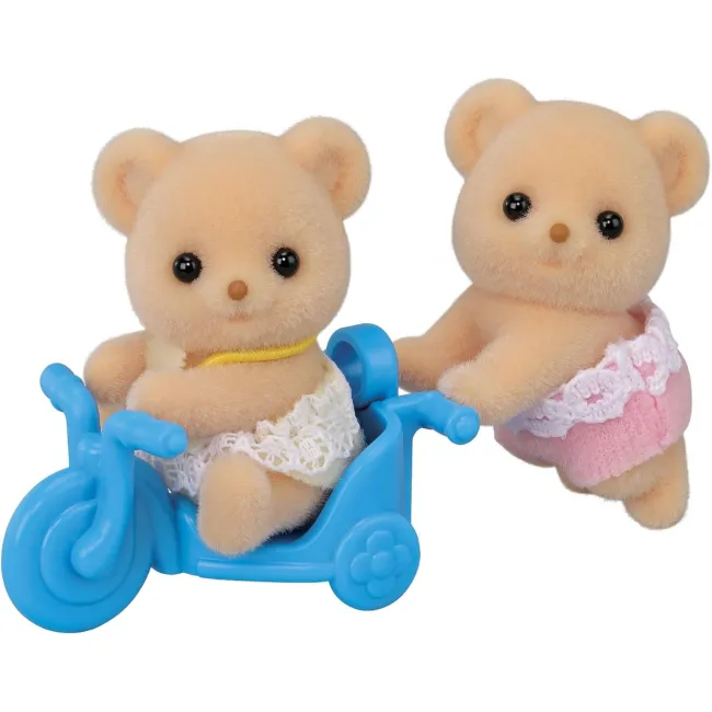 Figurine sylvanian families-gemeni ursuleti biscuit sf5853