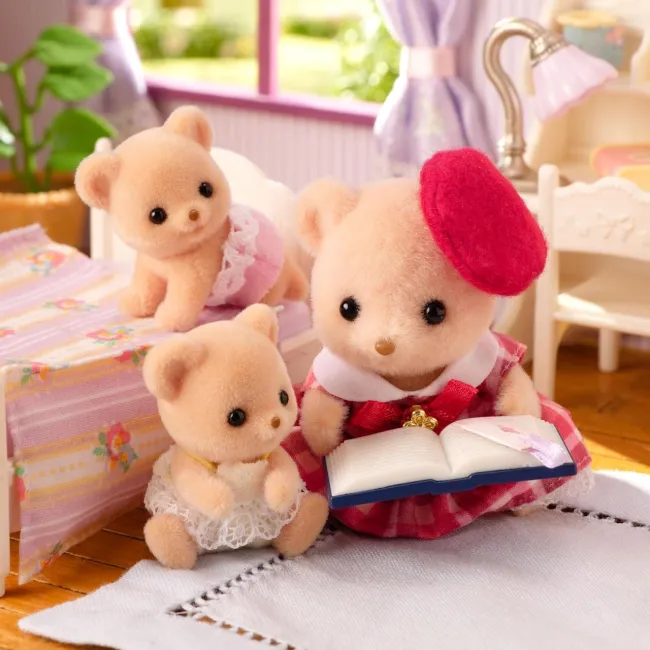 Figurine sylvanian families-gemeni ursuleti biscuit sf5853