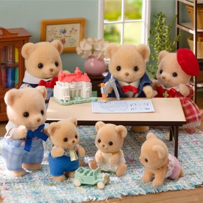Figurine sylvanian families-gemeni ursuleti biscuit sf5853