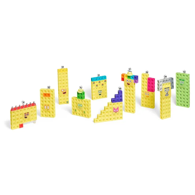 Mathlink&reg;cubes numberblocks&reg; in engleza set de activitati de la 31-40