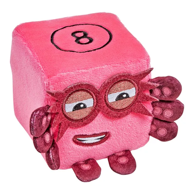 Mini mascota din plus numberblocks&trade; blocklets&trade; - opt