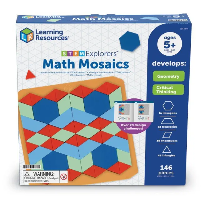 Stem explorers&trade; - mozaic matematic