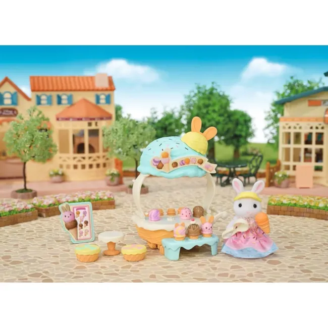 Sylvanian families-caruciorul cu inghetata sf5833